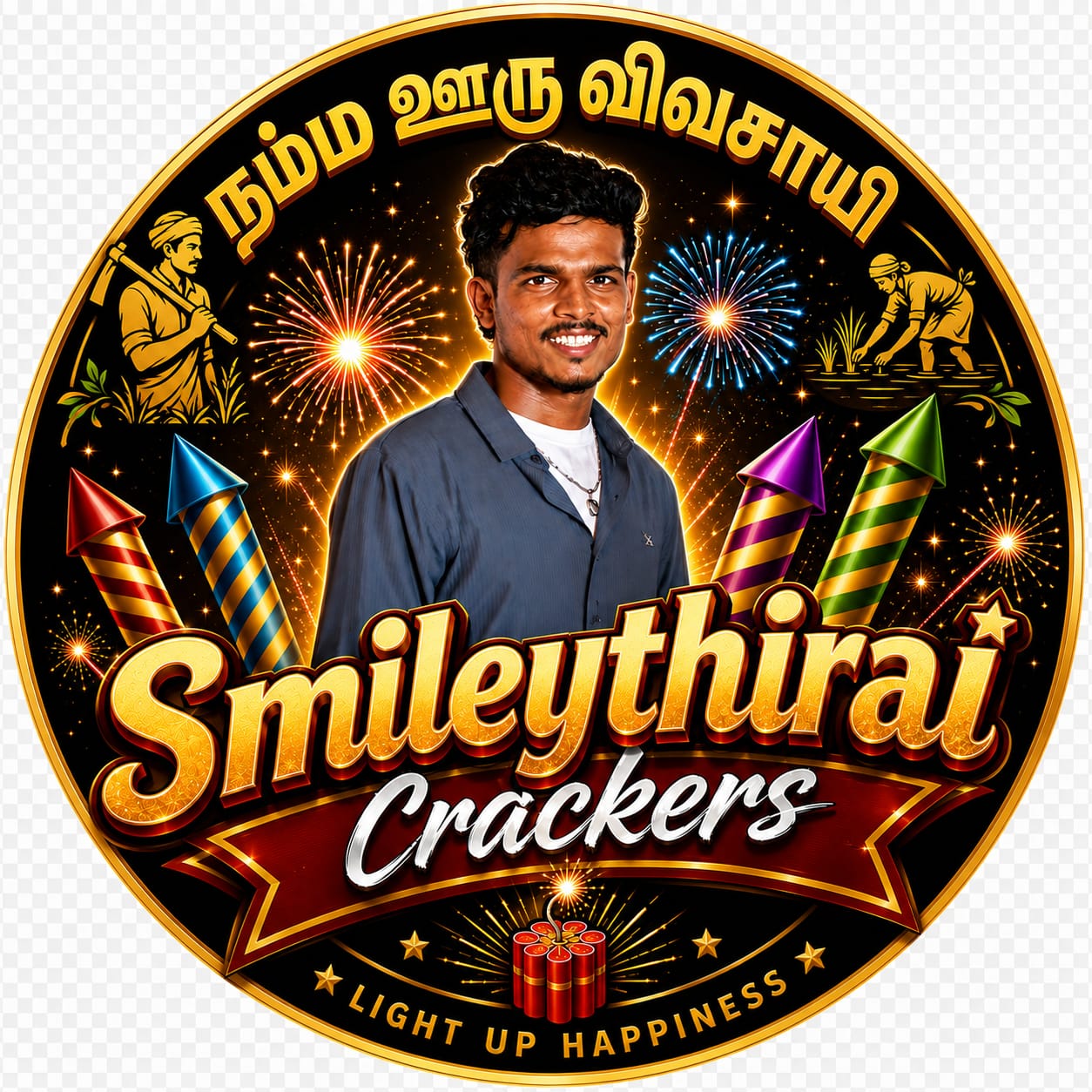 Smiley Thirai Crackers — Light up happiness